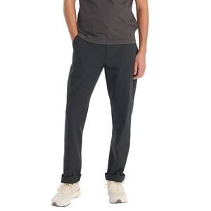 J.Crew 1040 Athletic-Fit Tech Pants Black 36x34 NWT Stretch Cotton Nylon